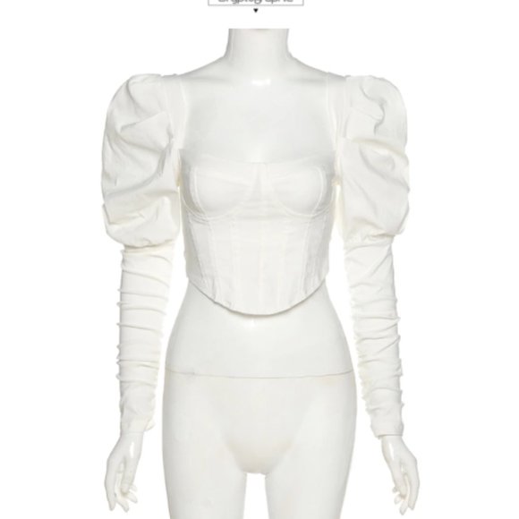 Puff Sleeve Blouse 💋 - Picture 4 of 9